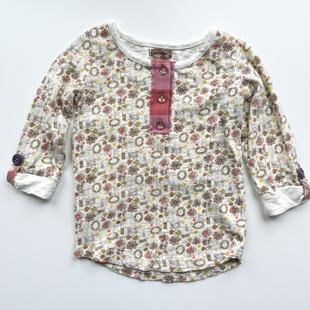 Matilda Jane You & Me Light Bright‎ Floral Top 2